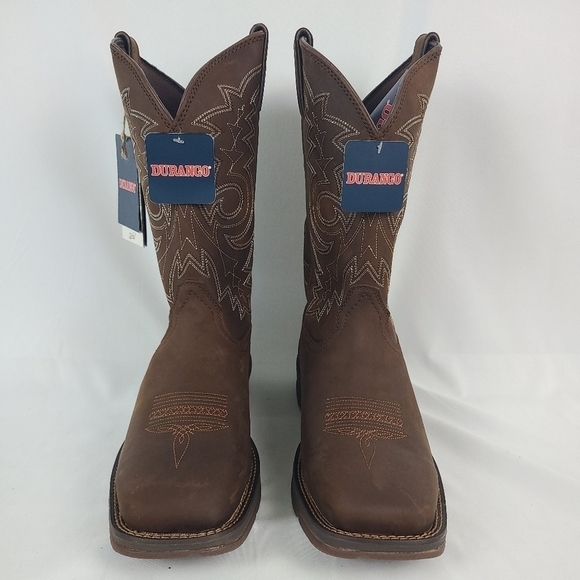 NEW Durango Rebel Men's Pull-On Western Boot - Square Toe - DB4443 Sz 14D NIB - Picture 3 of 8